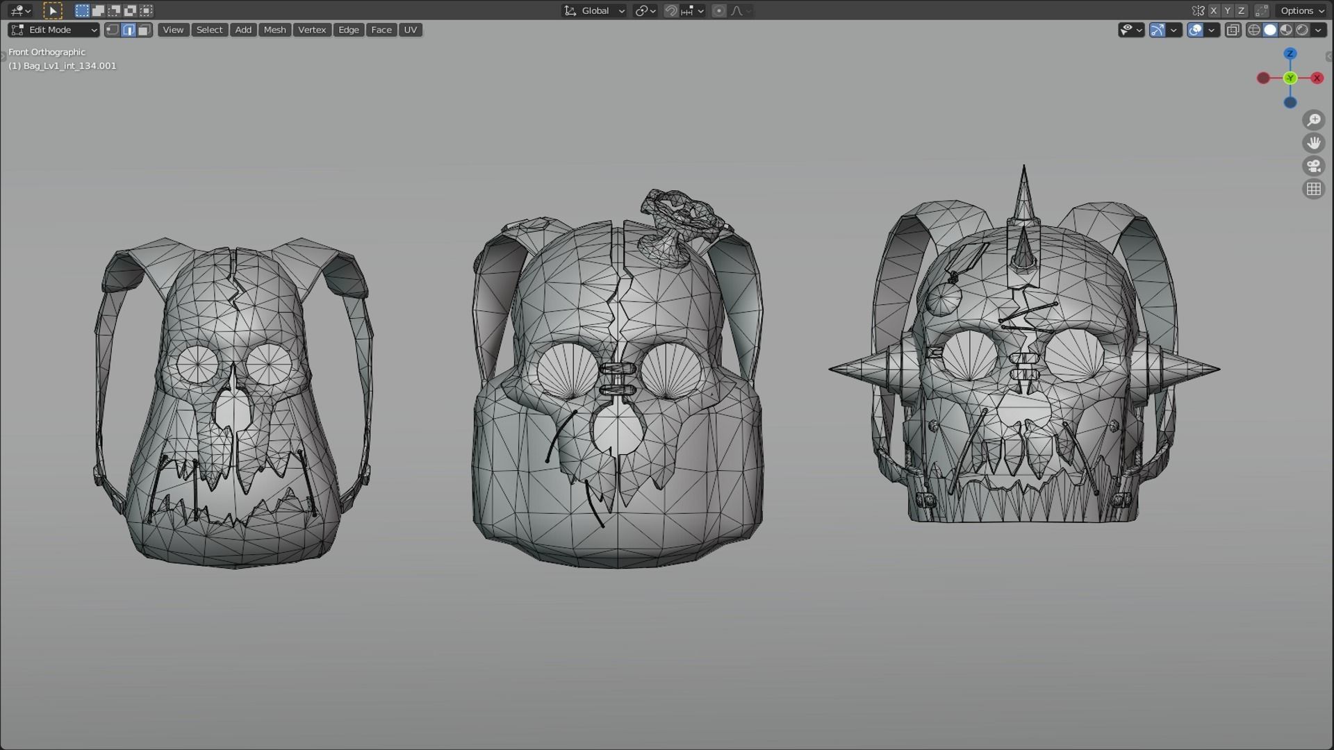 bag 3x name134 Backpack 3D model_5