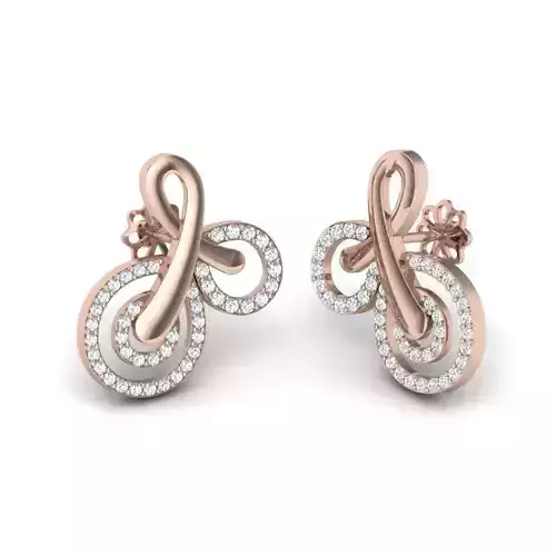 Arch Drop Earring 3D print model
