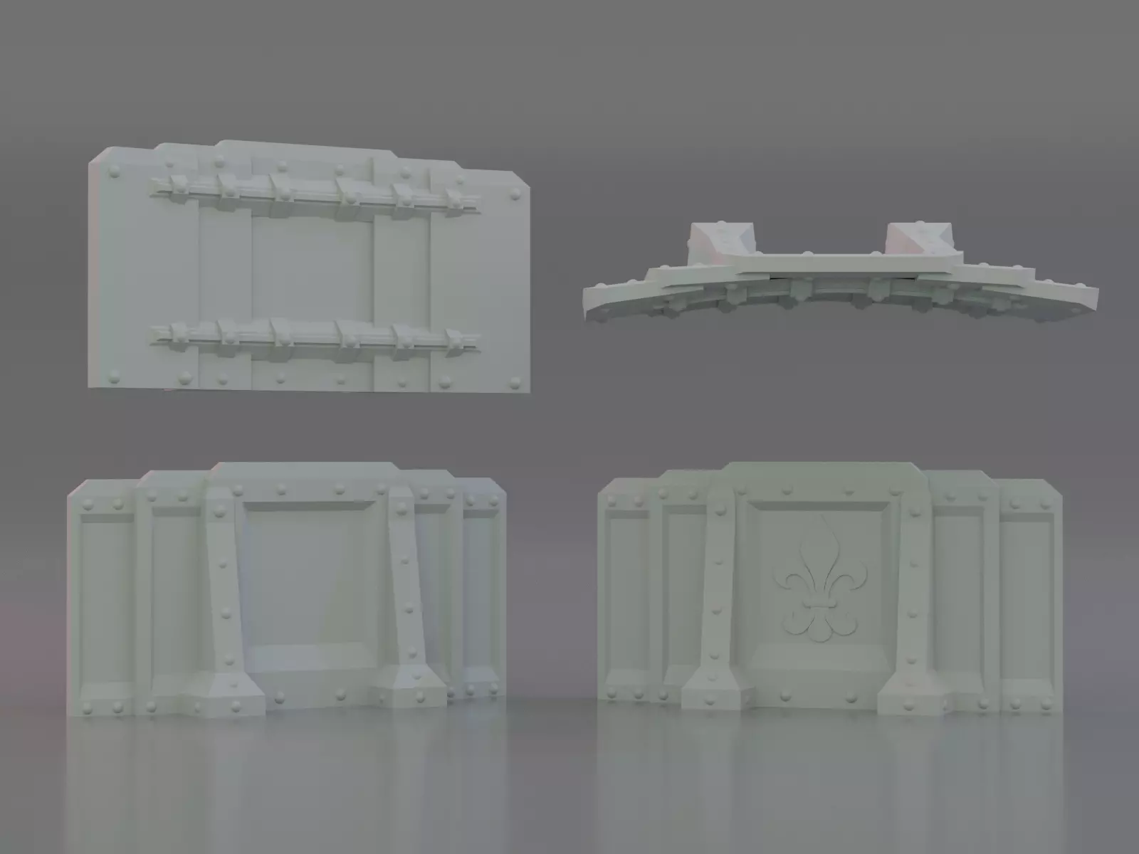 murder team barricade Free 3D print model