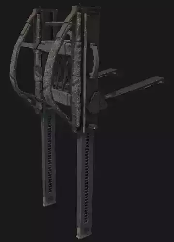 Tactical Jigae - Jigae based Rucksack Low-poly 3D model