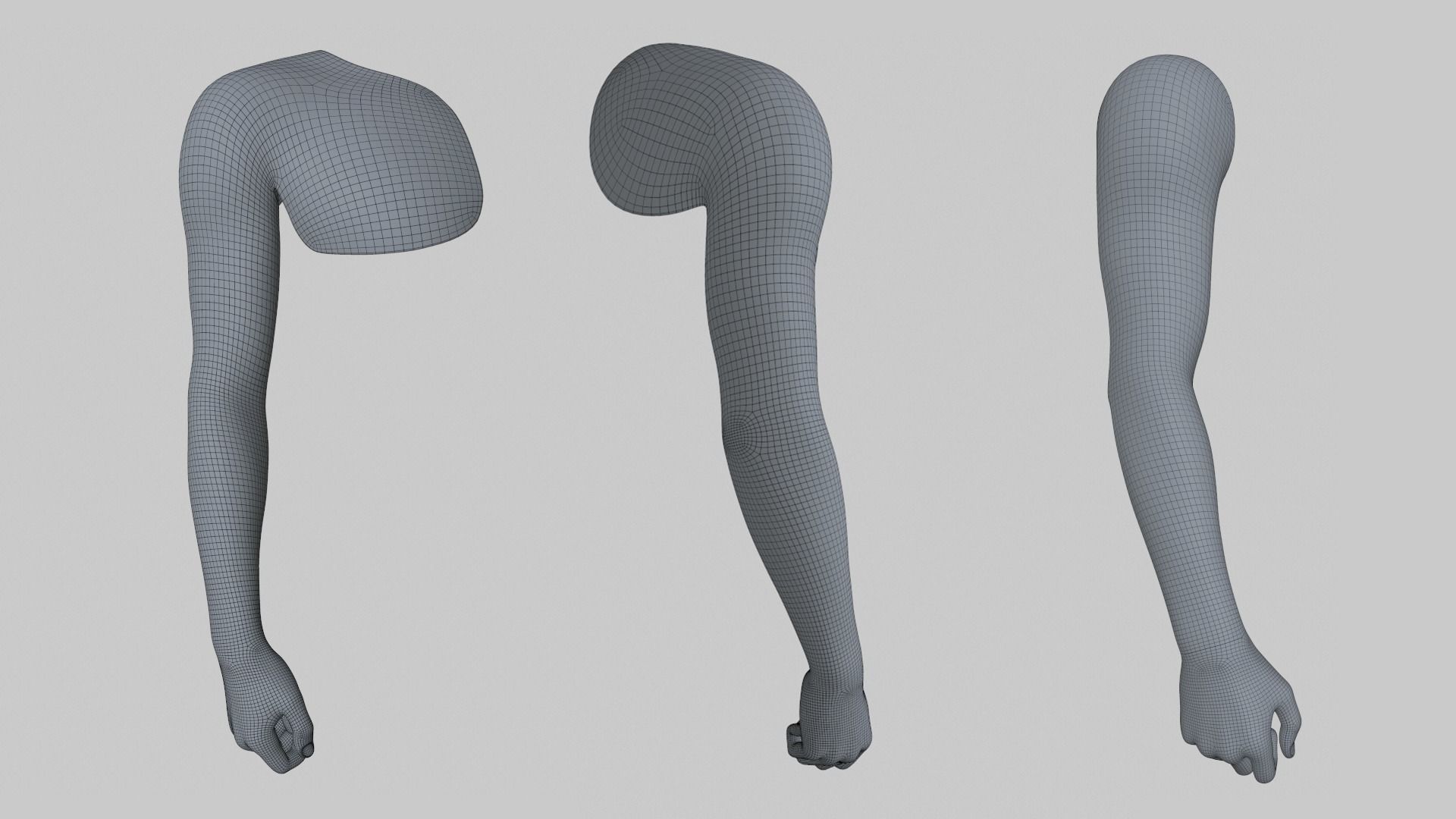 Tattoo Artist Arm Pack 3D model_9