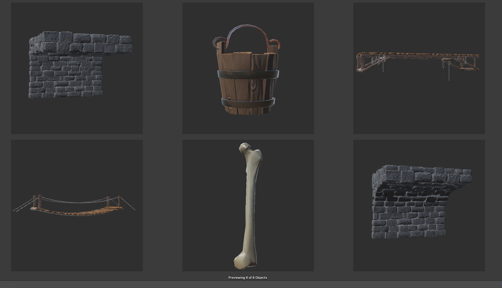 Stylized Platformer Asset Pack Low-poly 3D model_16