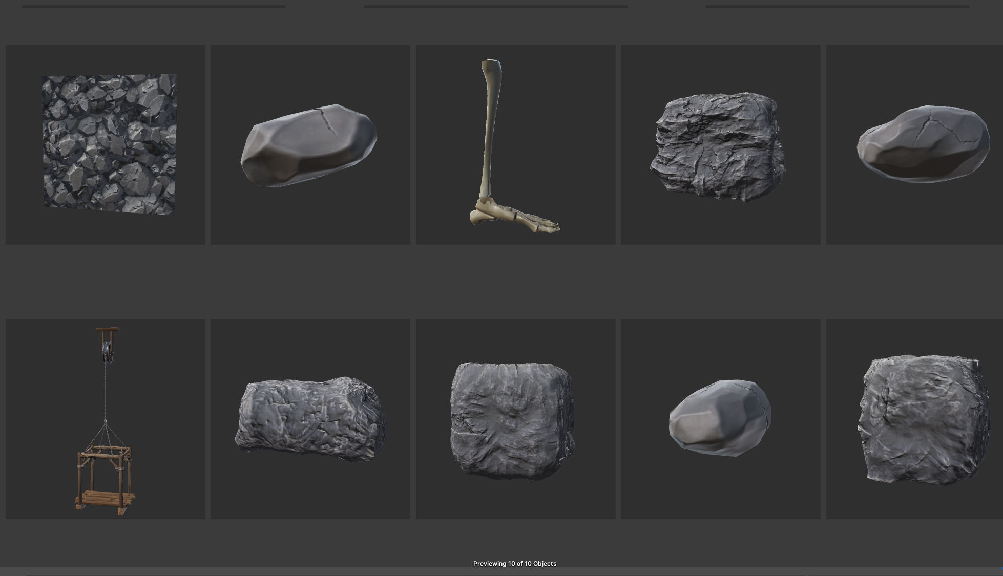 Stylized Platformer Asset Pack Low-poly 3D model_10