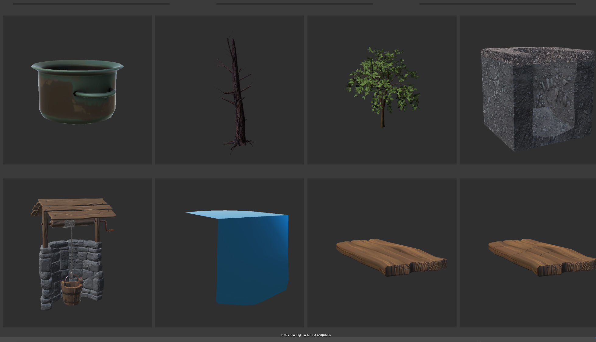 Stylized Platformer Asset Pack Low-poly 3D model_8