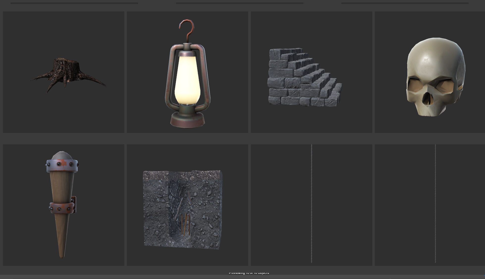 Stylized Platformer Asset Pack Low-poly 3D model_9