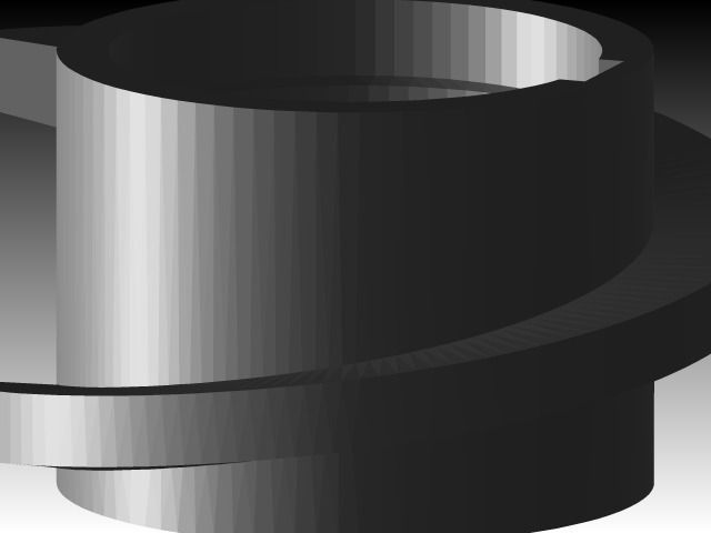 Worm Screw 2 Free 3D model_1