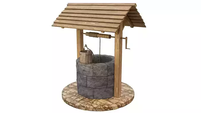 Medieval well  PBR