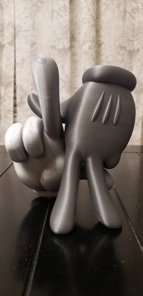 Mickey Mouse LA Hands Disney 3D print model_2