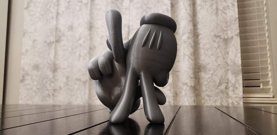 Mickey Mouse LA Hands Disney 3D print model_1