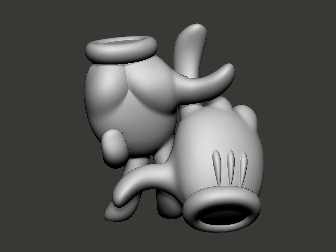 Mickey Mouse LA Hands Disney 3D print model_4