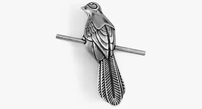 Silvery Mockingbird Badge
