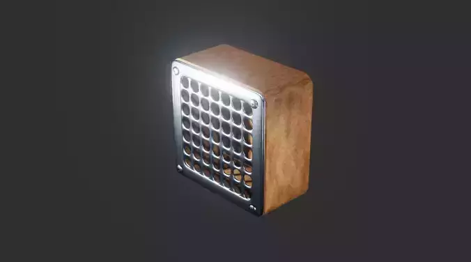 Speaker Box 3d Model