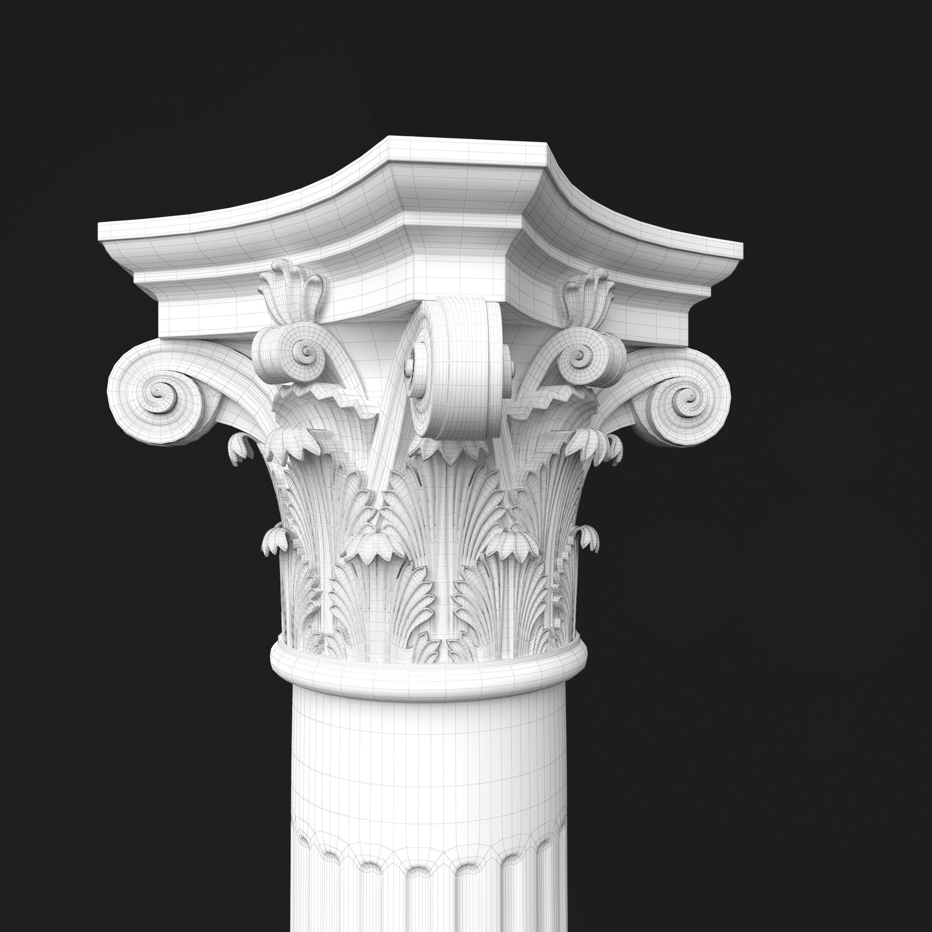 Column Decorative 1 3D model_12