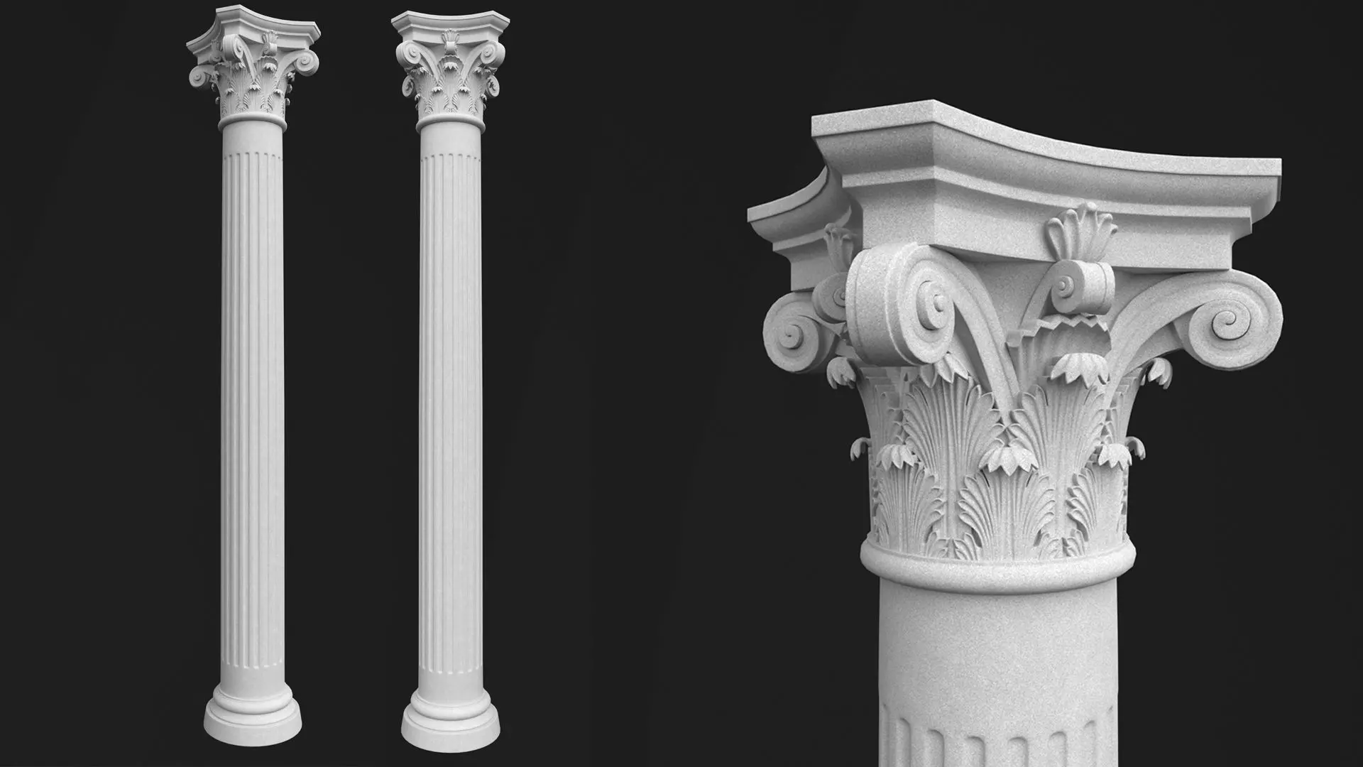 Column Decorative 1 3D model_0