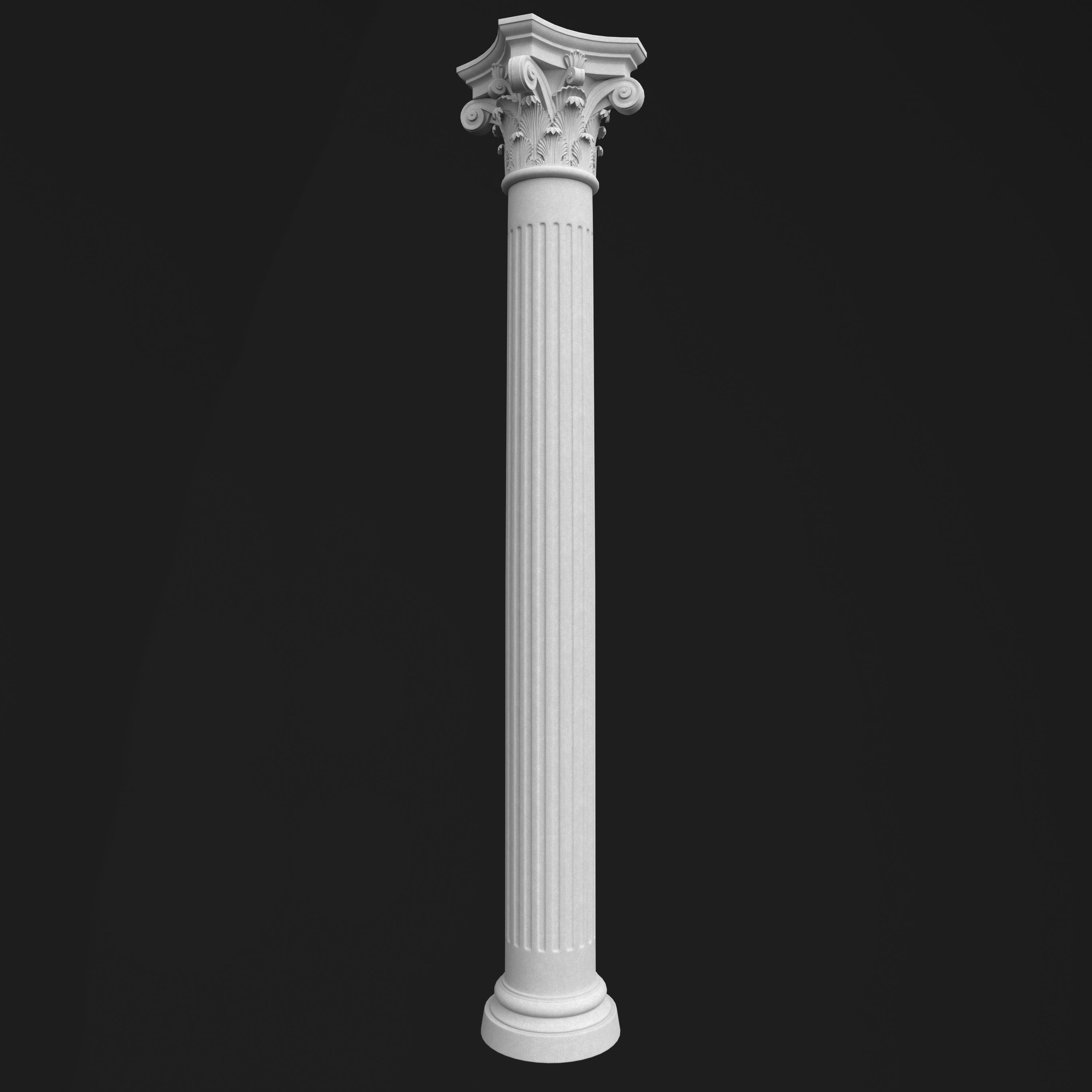 Column Decorative 1 3D model_1