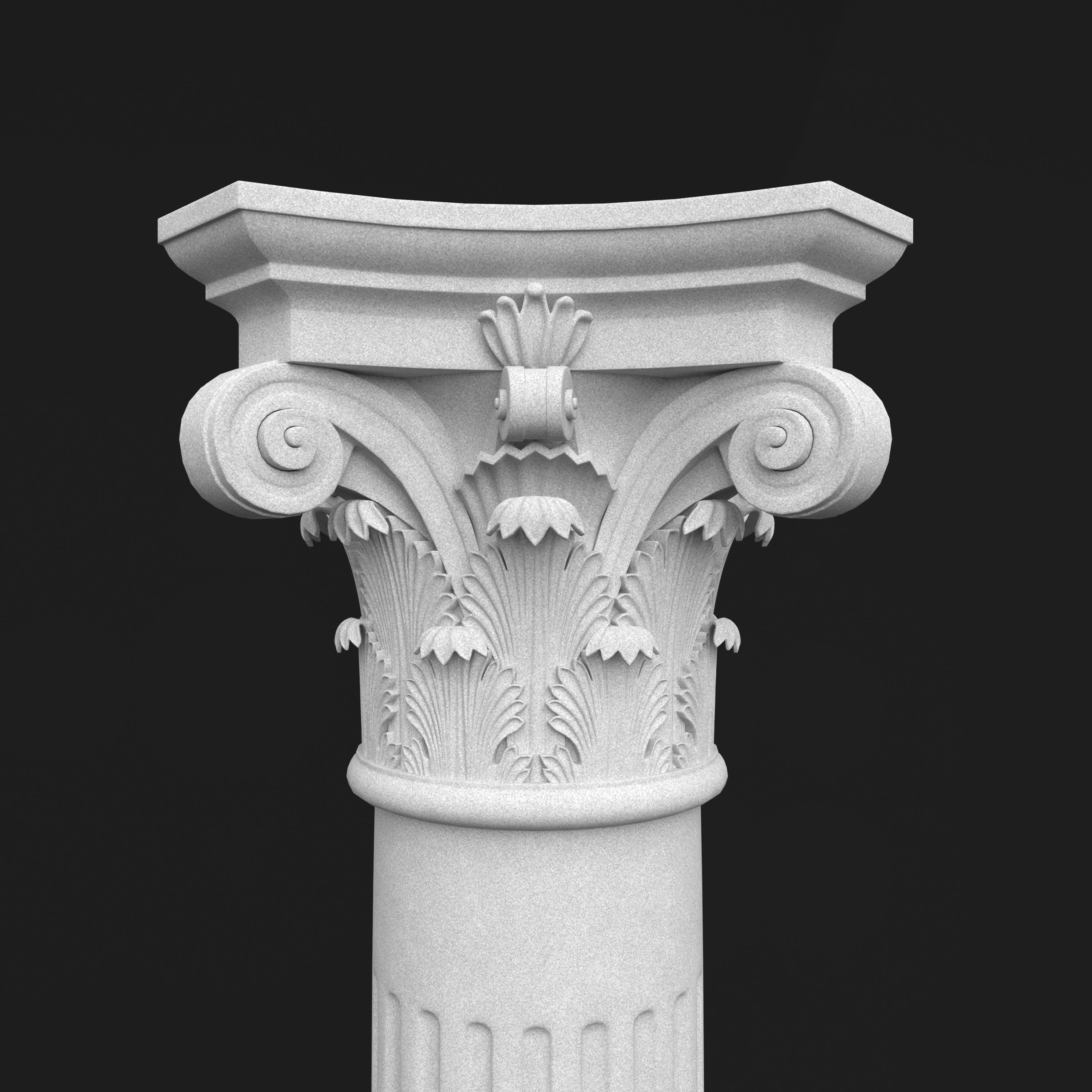 Column Decorative 1 3D model_7