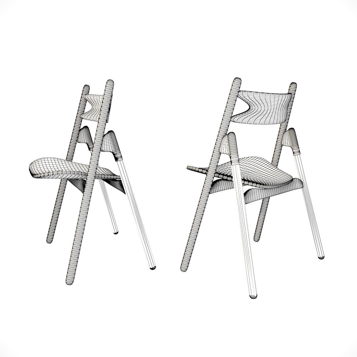 Chair 019 3D model_3