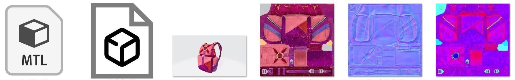 bag 2x name138 Backpack 3D model_12