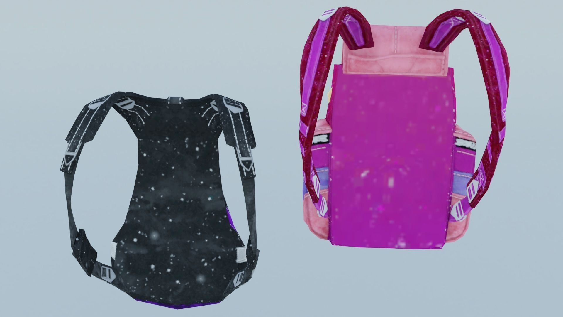 bag 2x name138 Backpack 3D model_2