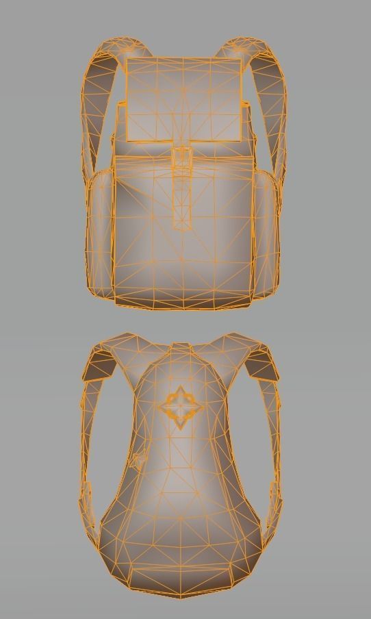 bag 2x name138 Backpack 3D model_8