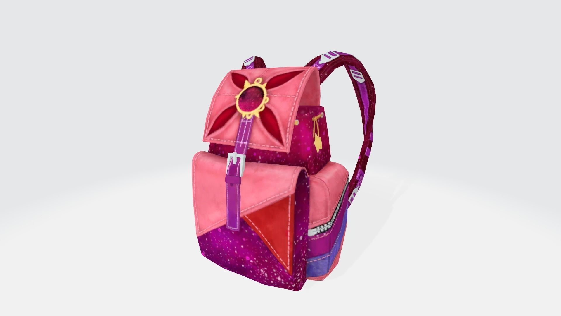 bag 2x name138 Backpack 3D model_6