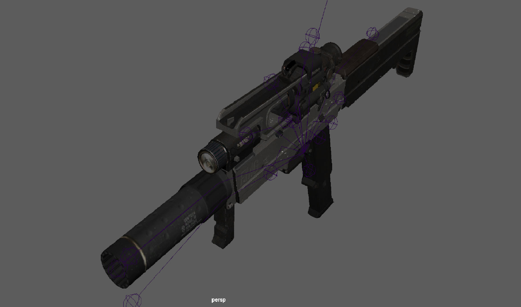 FMG 9 Rig Low-poly 3D model_13
