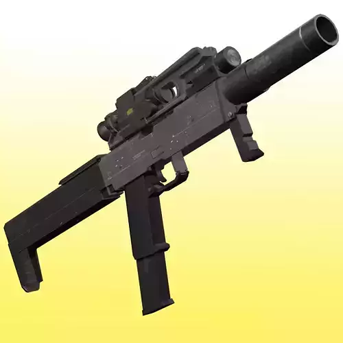 FMG 9 Rig Low-poly 3D model FMG 9 Rig Low-poly 3D model