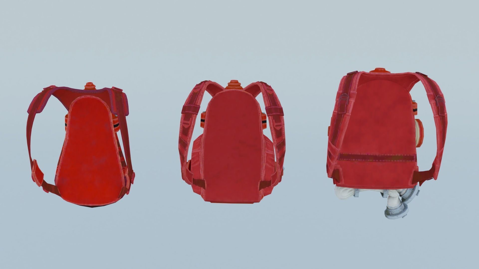bag 3x name141 Backpack 3D model_2