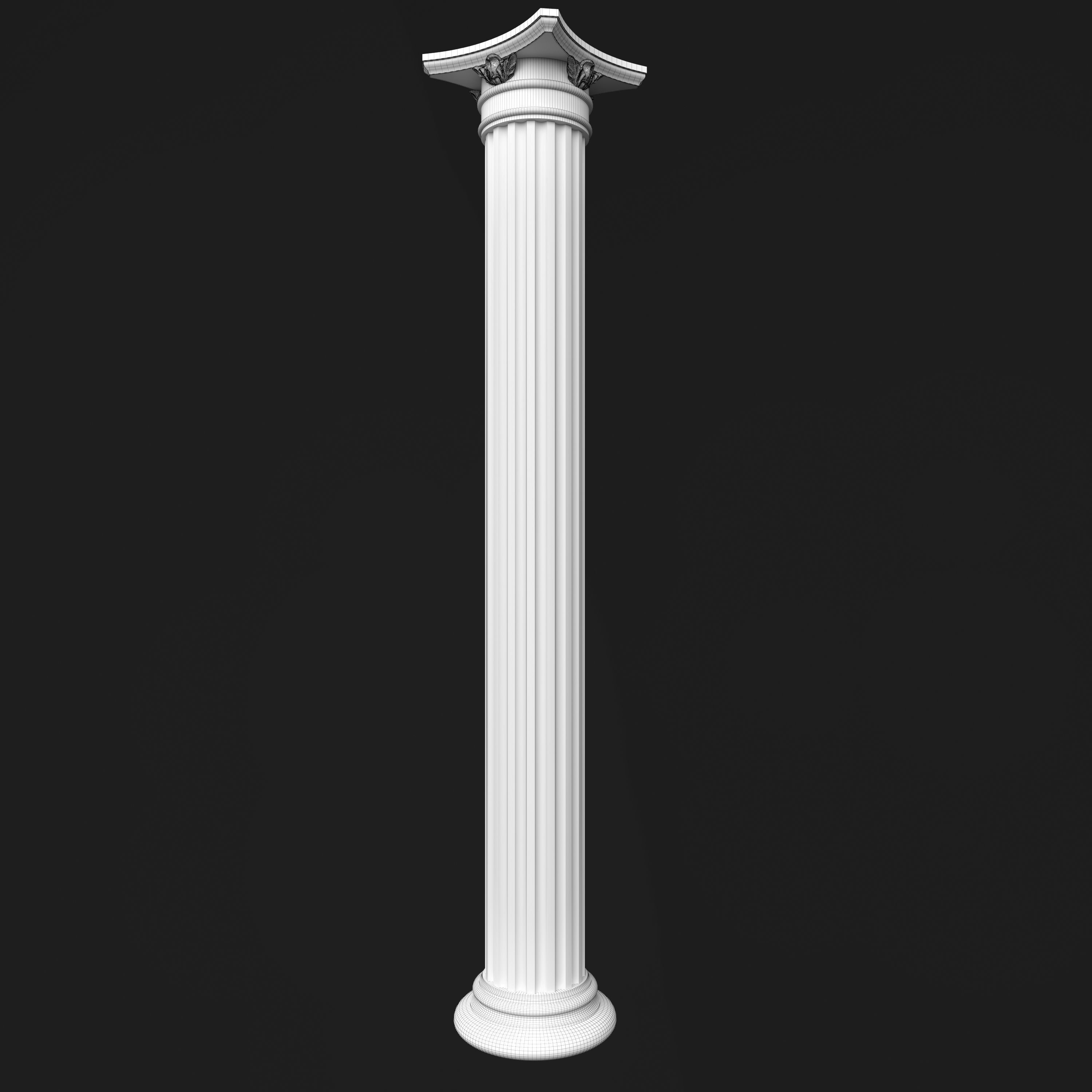 Column Decorative 2 3D model_10