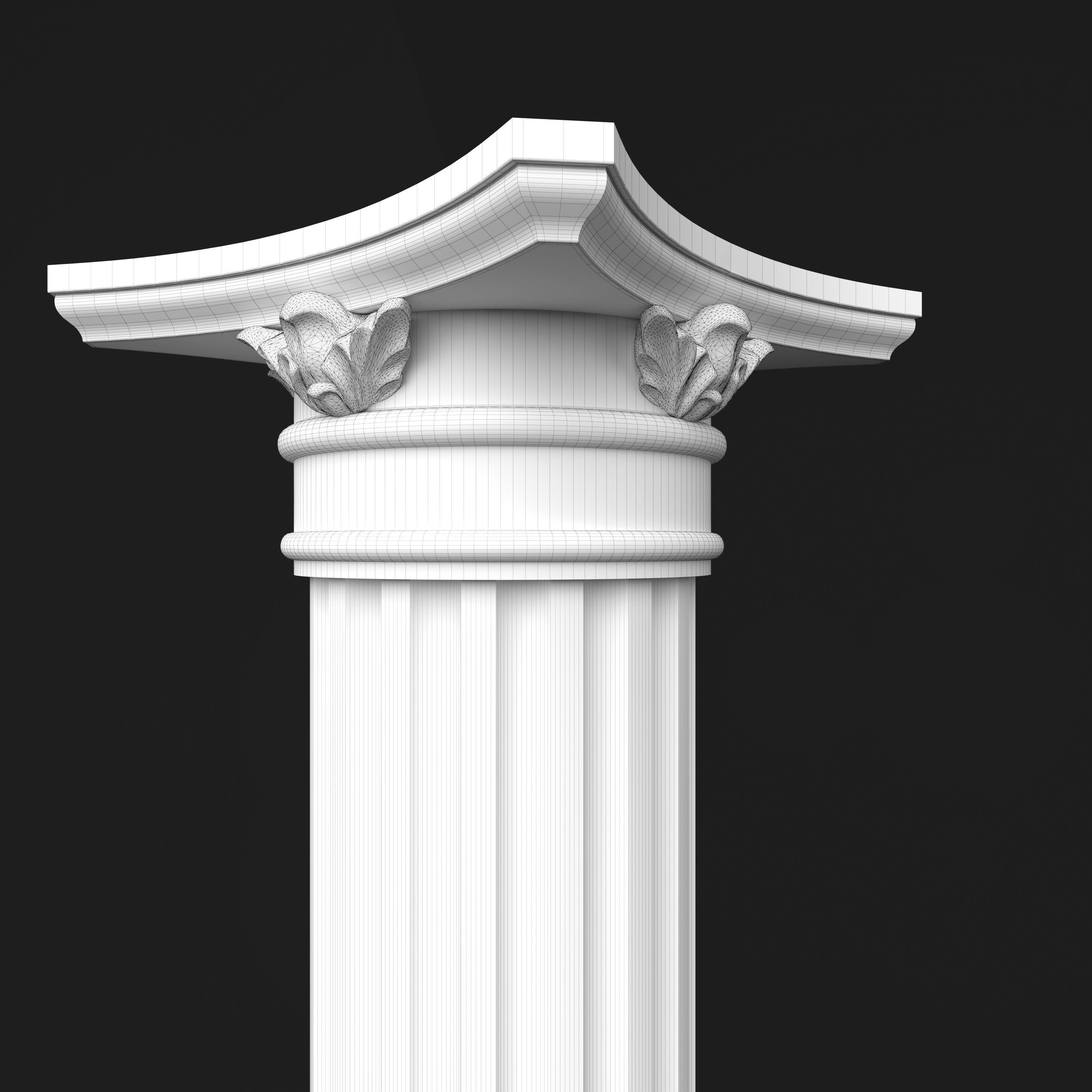 Column Decorative 2 3D model_12