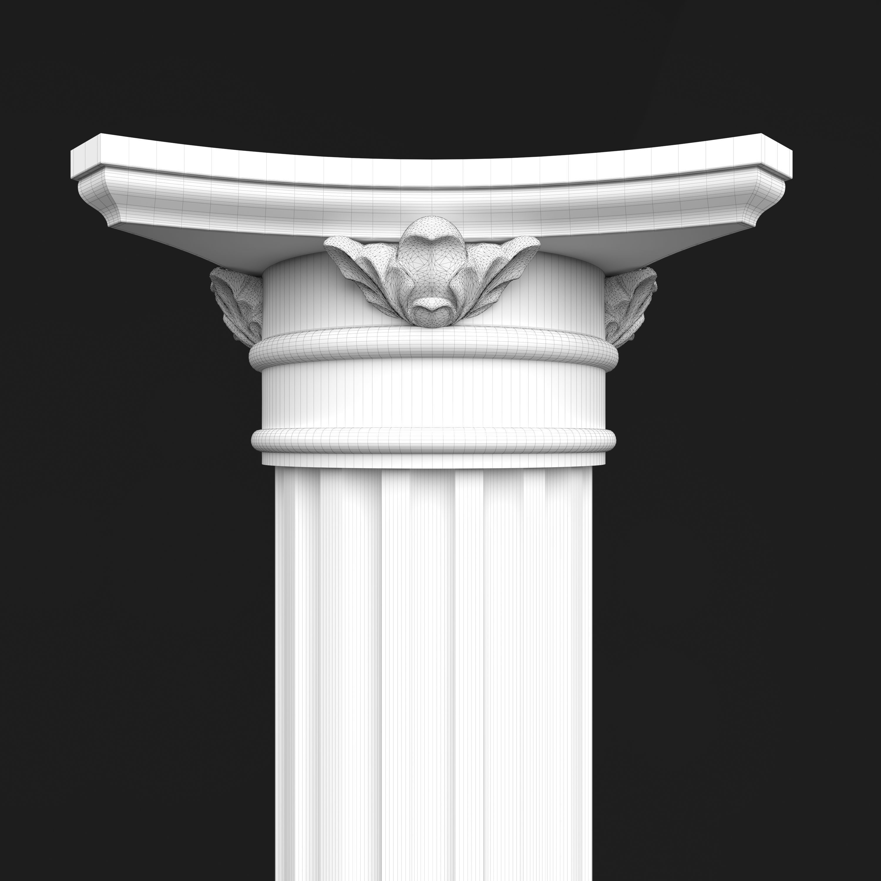 Column Decorative 2 3D model_8