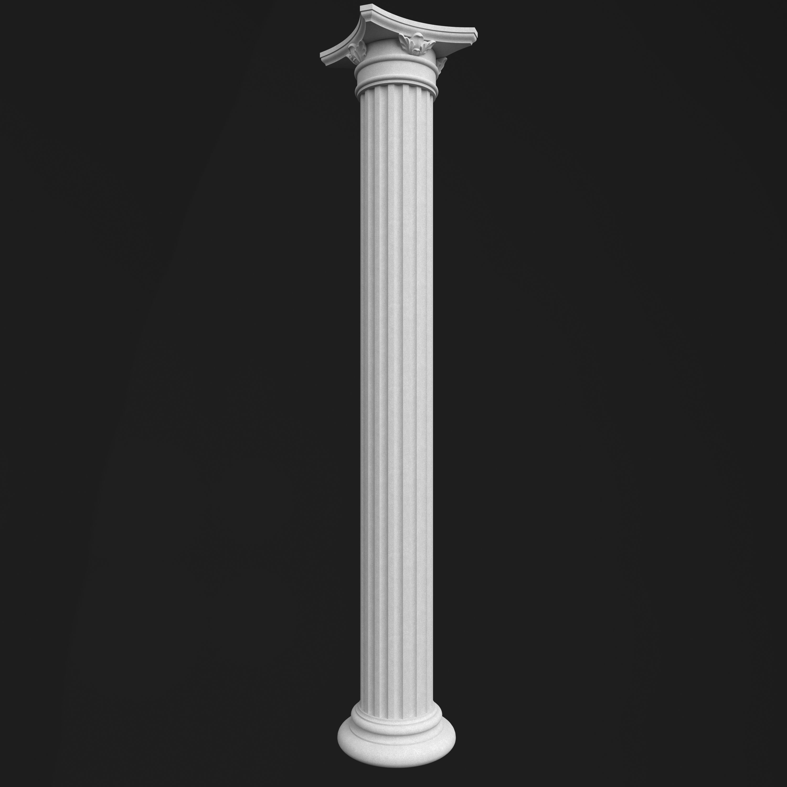 Column Decorative 2 3D model_1