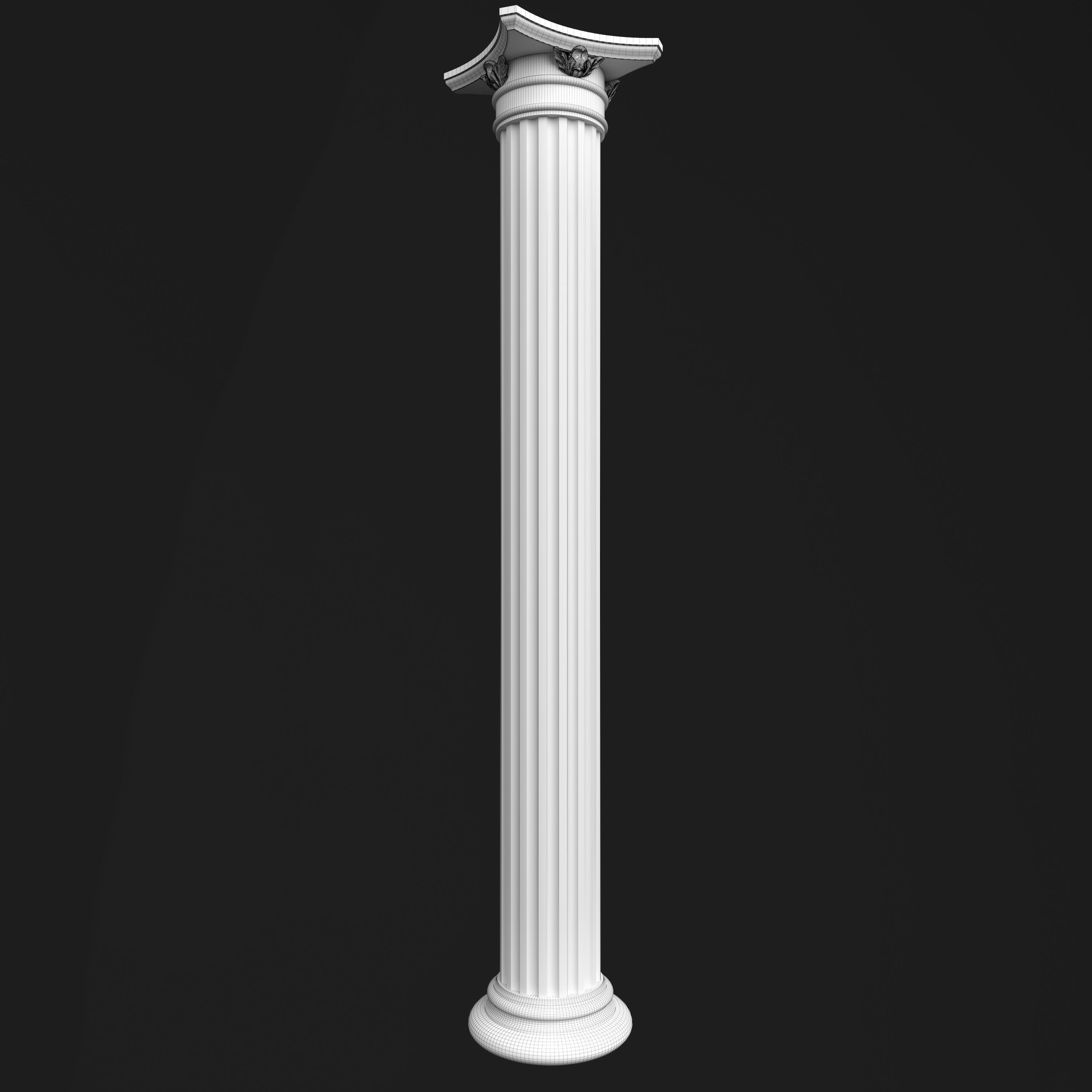 Column Decorative 2 3D model_2