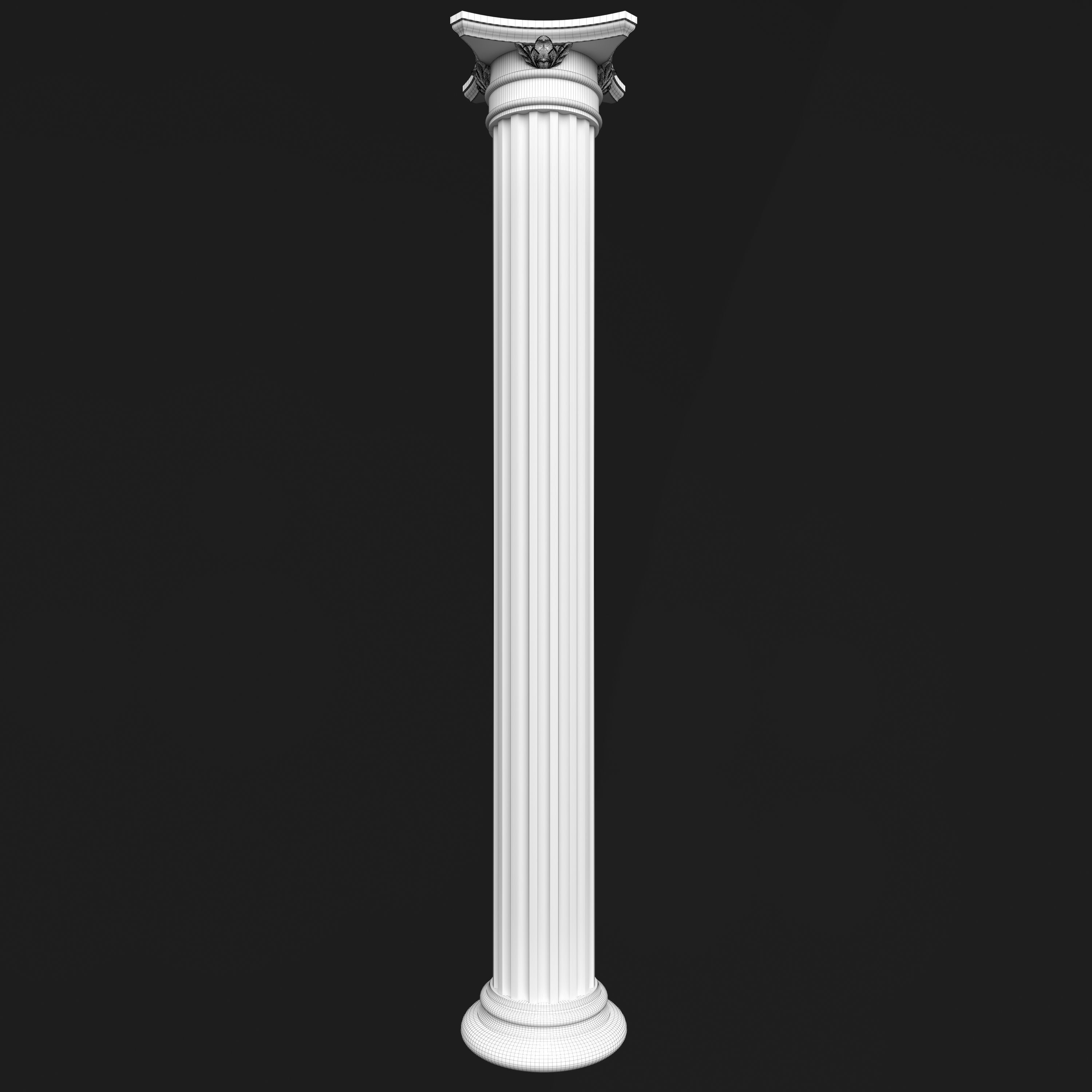 Column Decorative 2 3D model_6