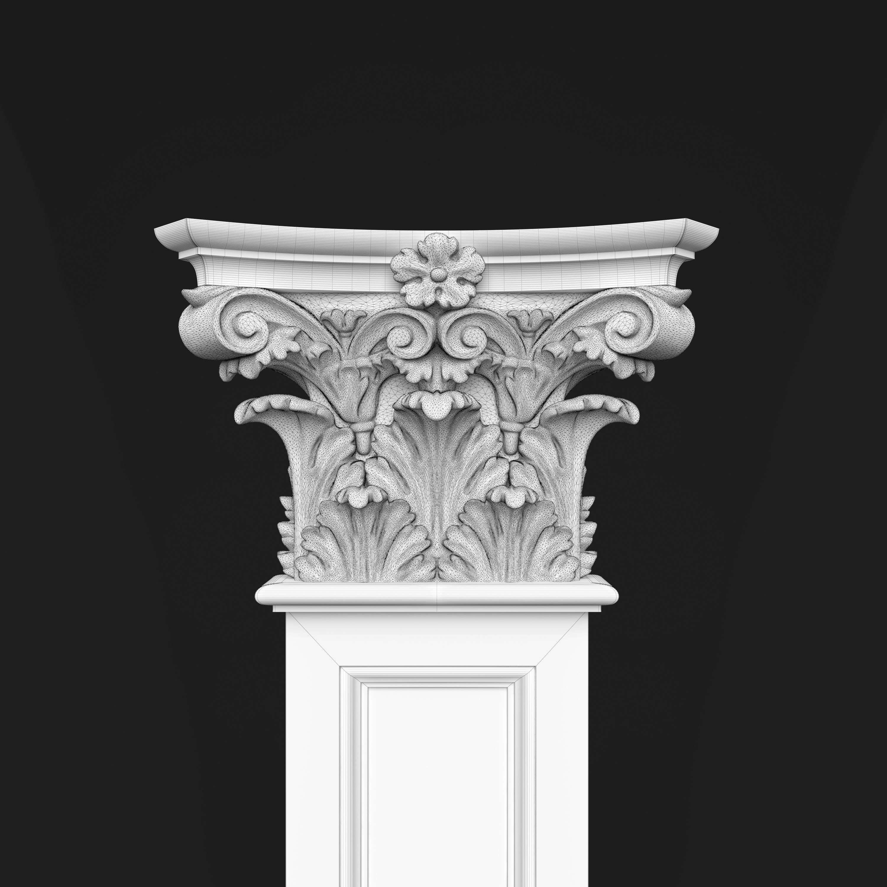 Column Decorative 3 3D model_8