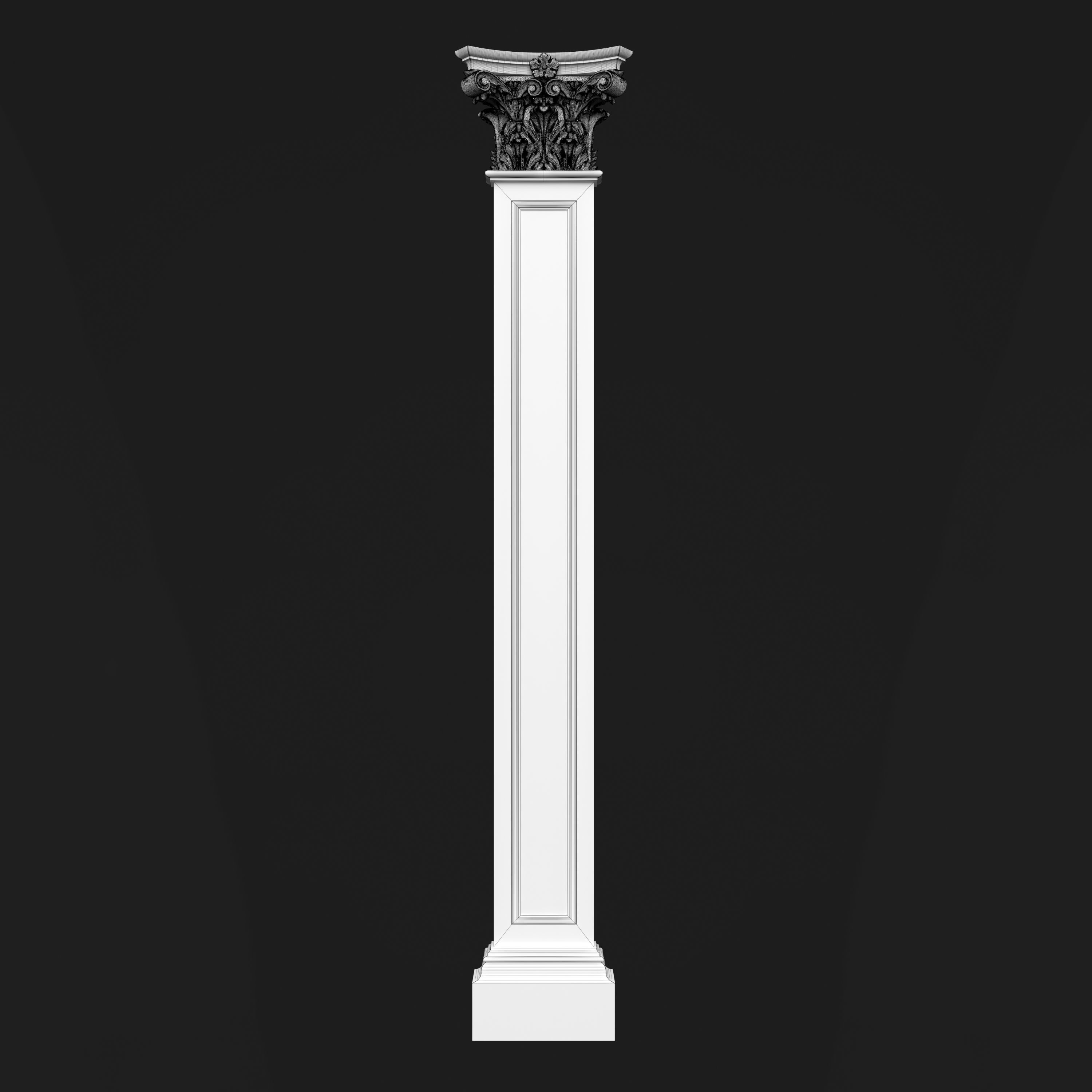 Column Decorative 3 3D model_6