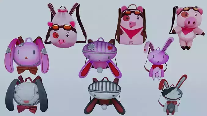 bag 9x Rabbit usefulfood Backpack