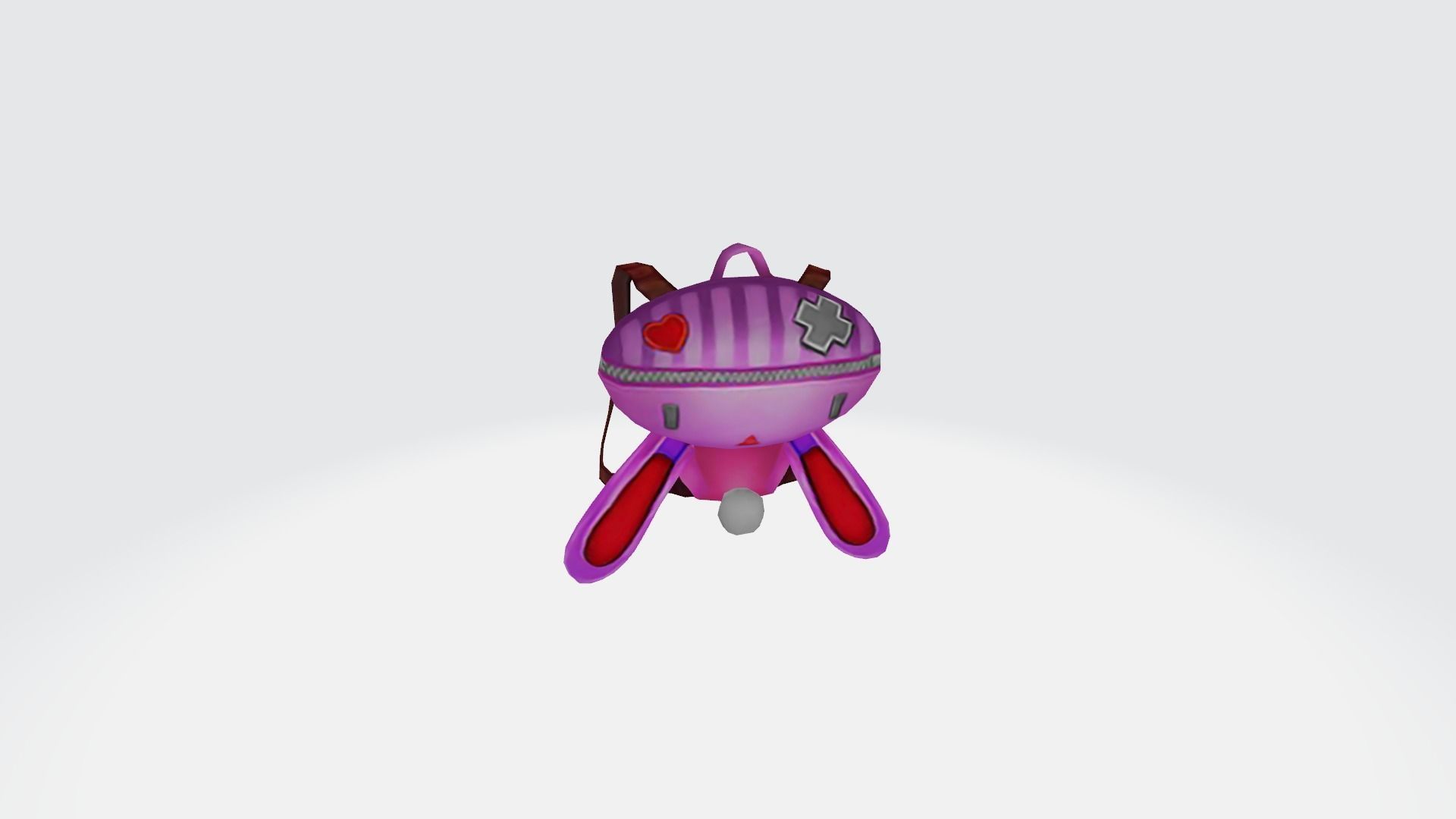 bag 9x Rabbit usefulfood Backpack 3D model_13