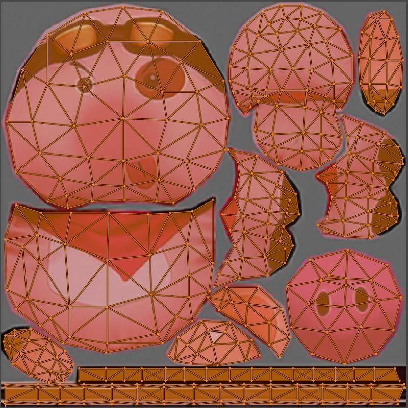 bag 9x Rabbit usefulfood Backpack 3D model_6