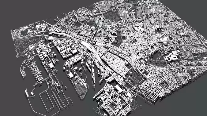 Cityscape Malmo Sweden