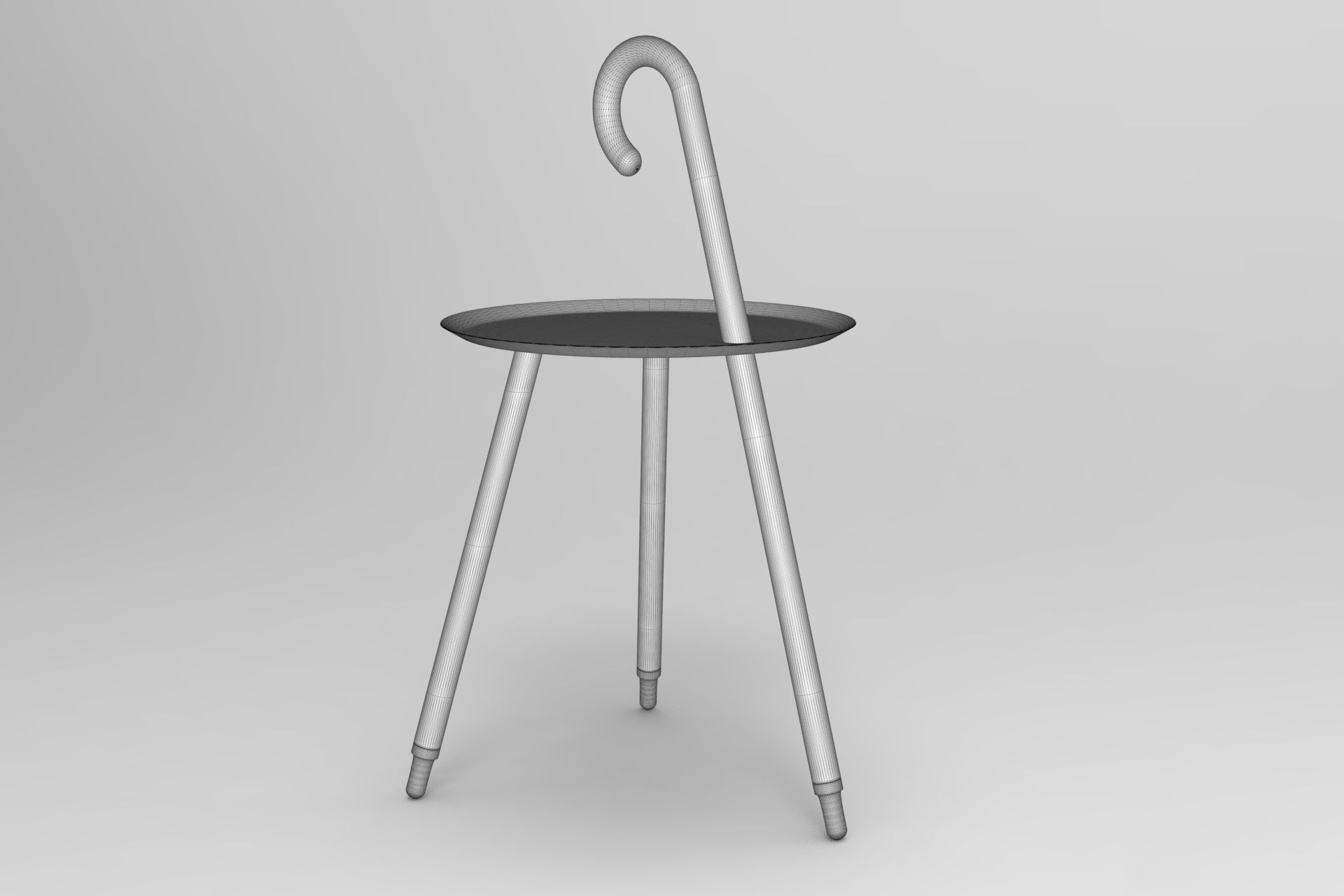 Urbanhike Side Table Low-poly 3D model_6