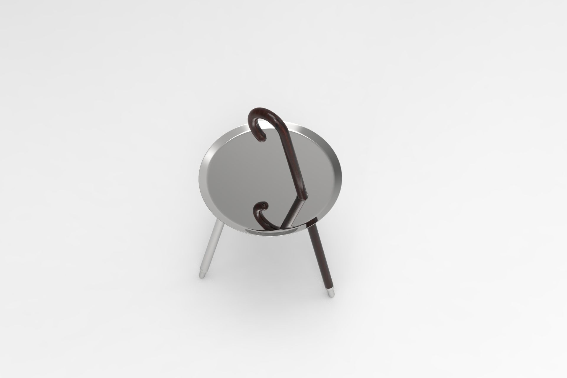 Urbanhike Side Table Low-poly 3D model_2