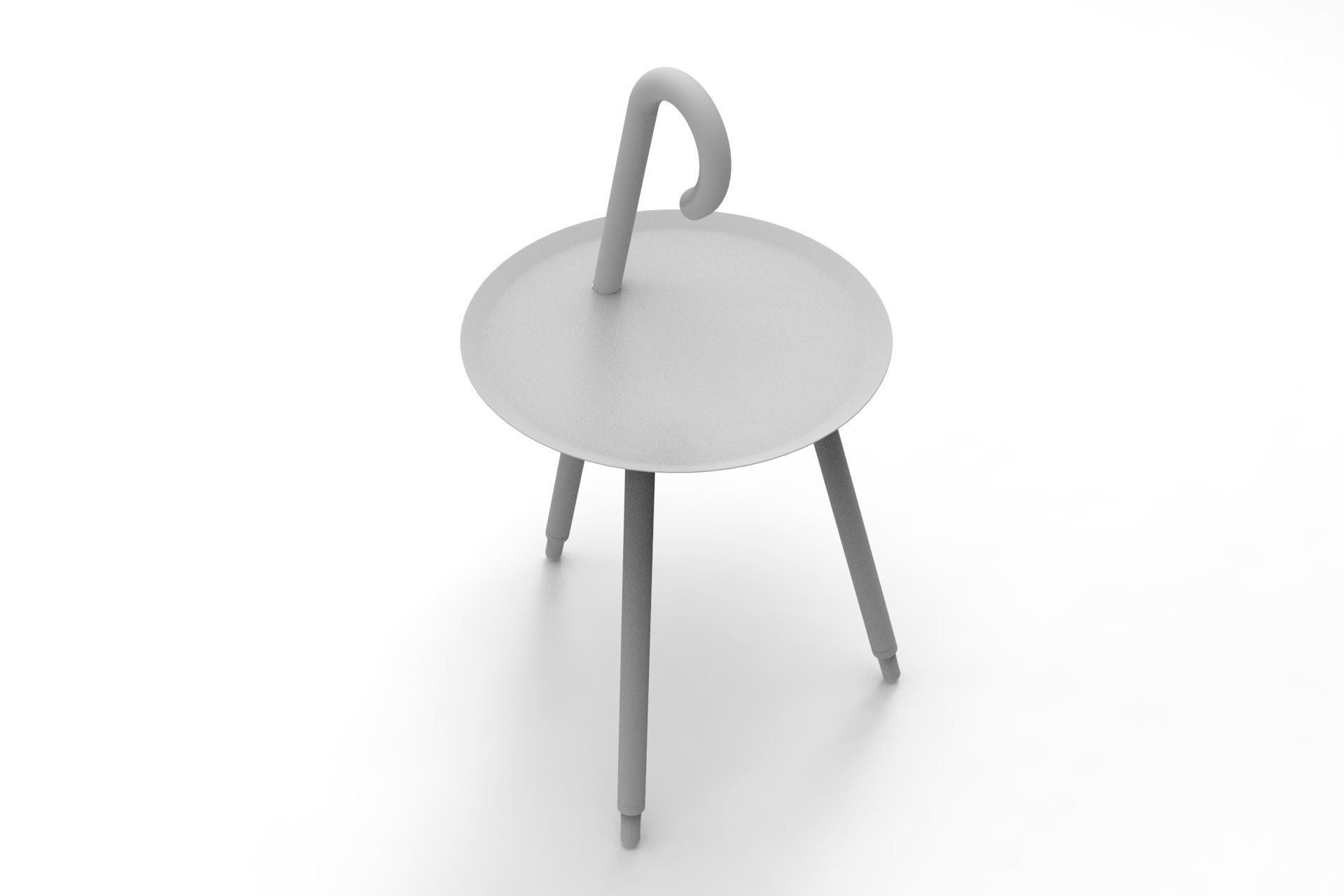 Urbanhike Side Table Low-poly 3D model_8