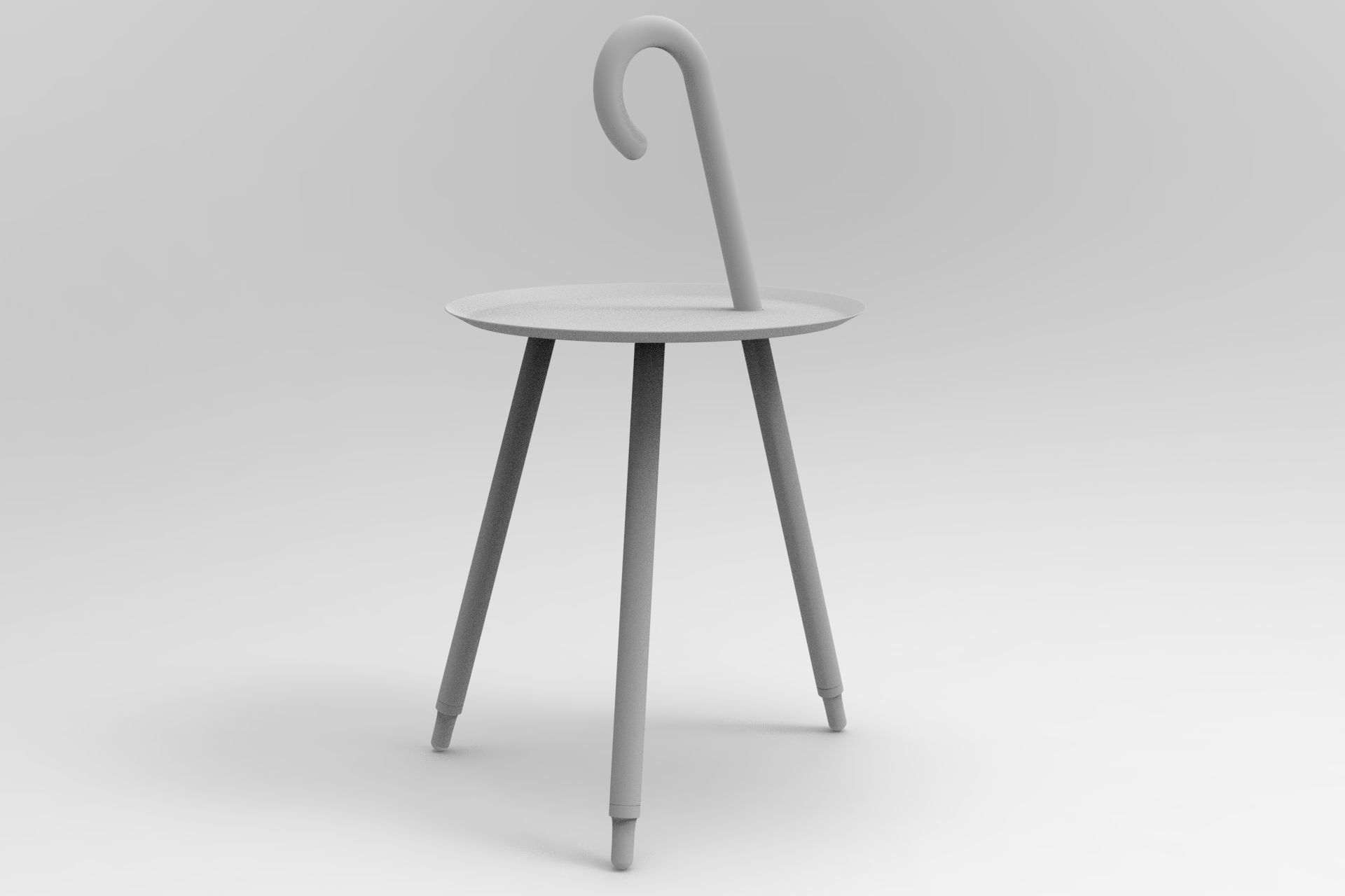 Urbanhike Side Table Low-poly 3D model_7