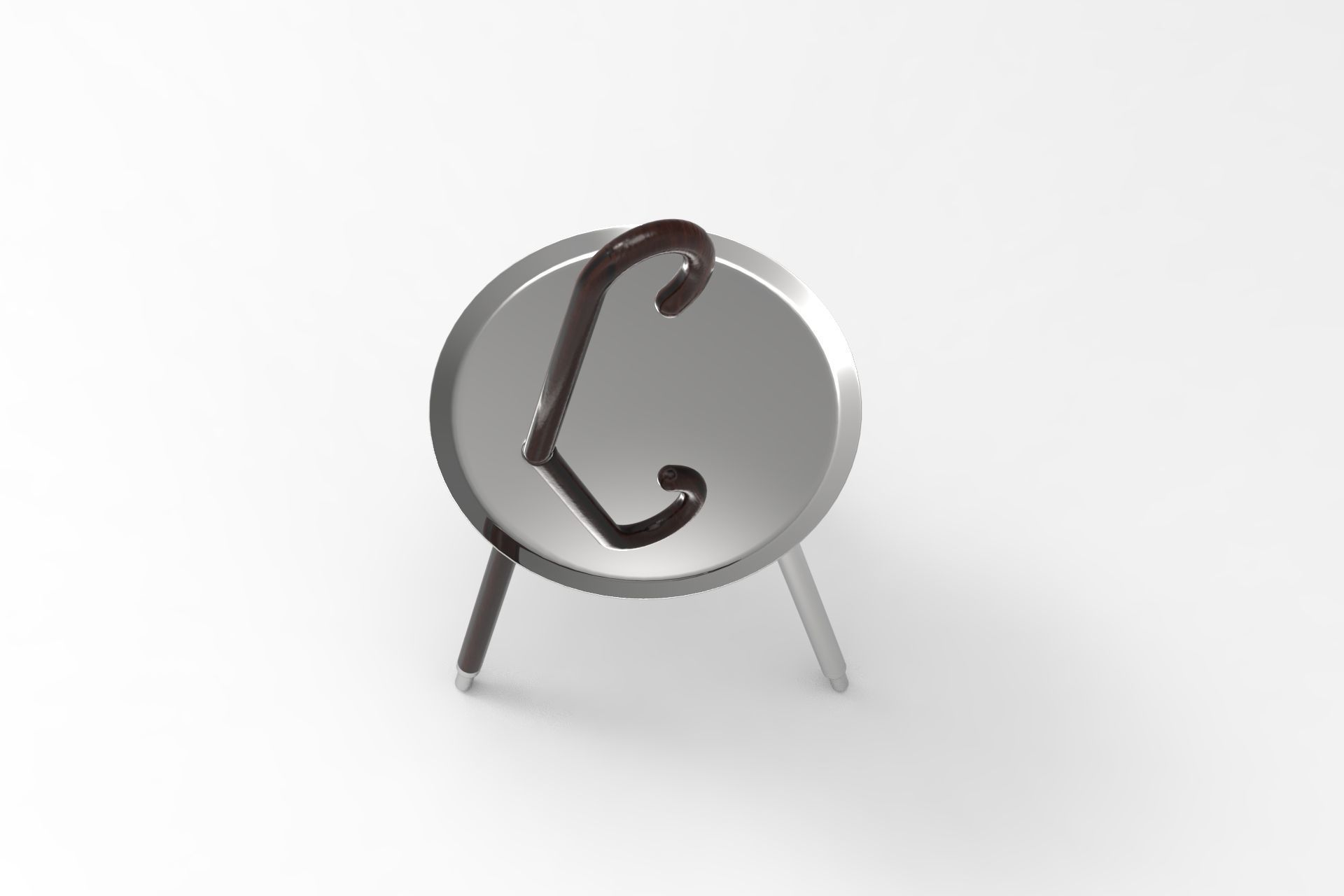 Urbanhike Side Table Low-poly 3D model_4