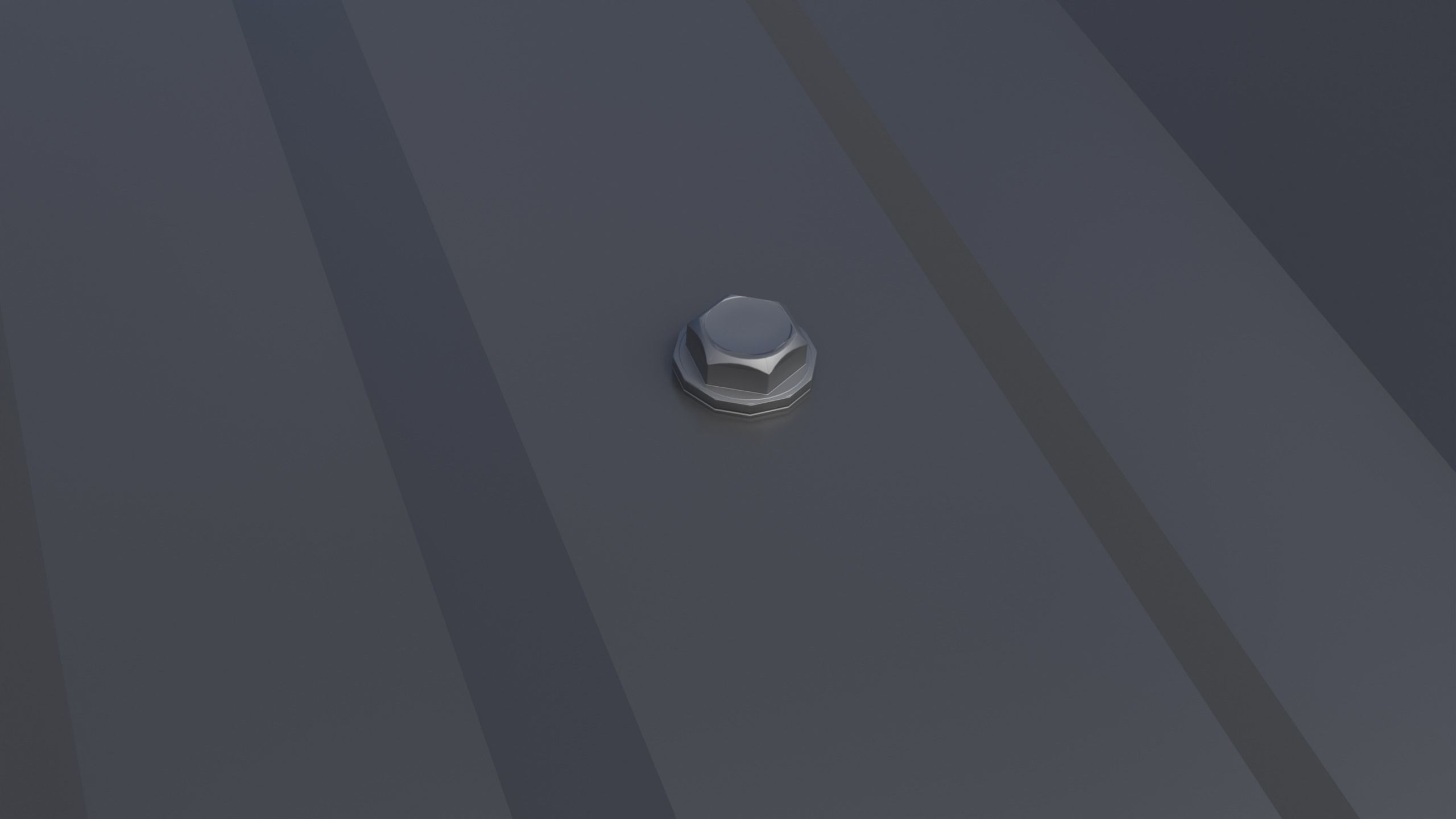 Large Open Metal Shed 3D model_9