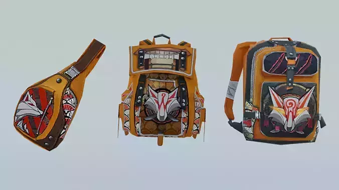 bag 3x Fashionfox Backpack