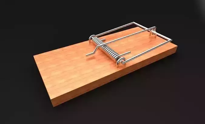 Mouse Trap Free 3D model