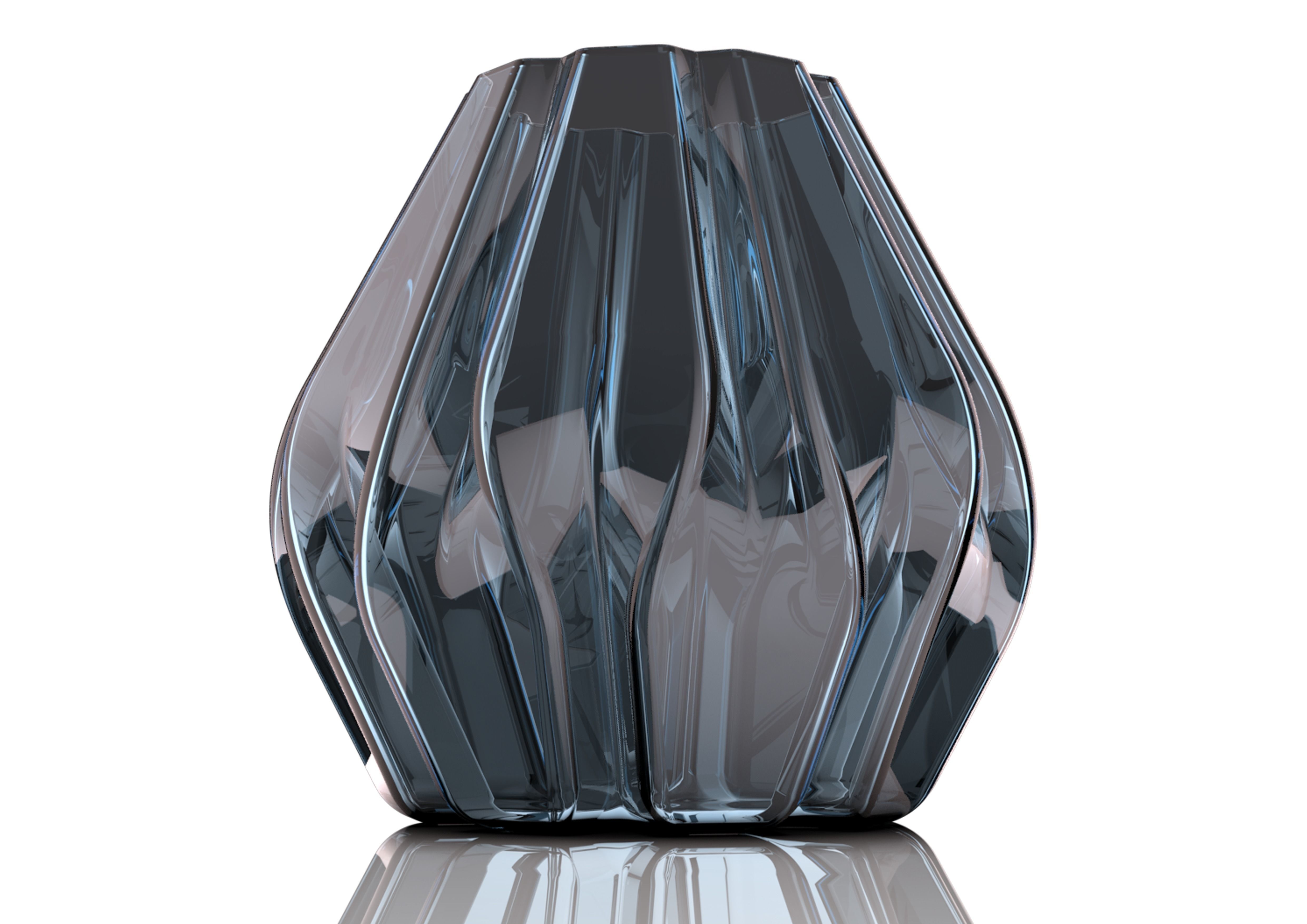 vase-z crystal vase 3D print model_3
