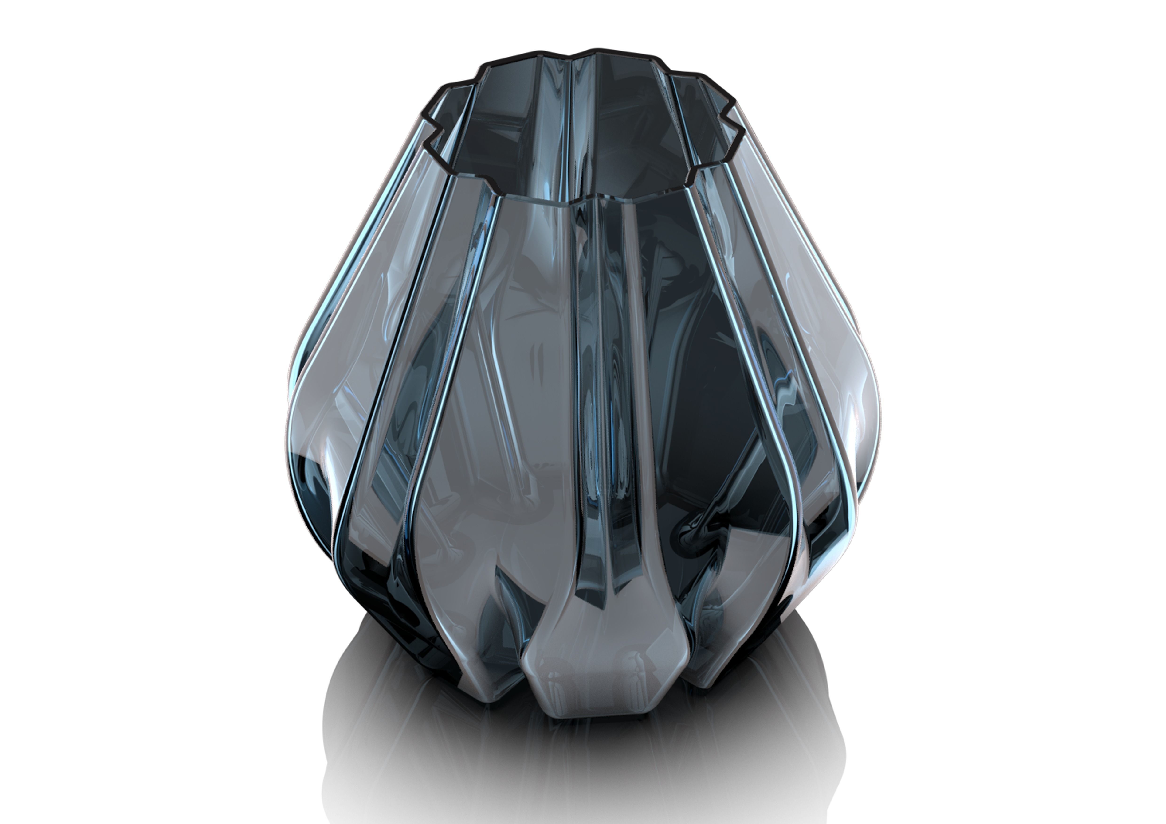 vase-z crystal vase 3D print model_1